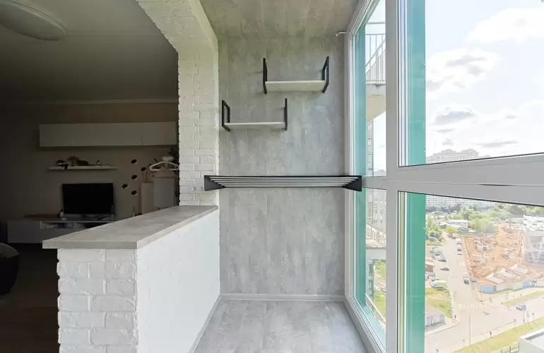 Отделка лоджии мдф панелями