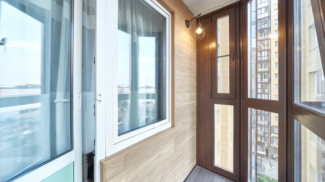 Отделка балконов под ключ в Домодедово